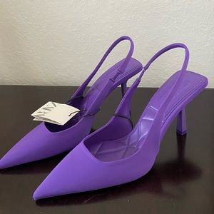 Purple Heels from Zara (size 9)
